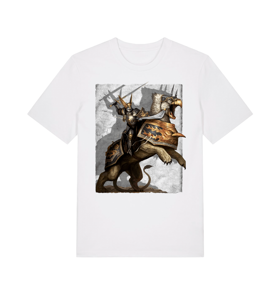 White Printed T-shirt Front